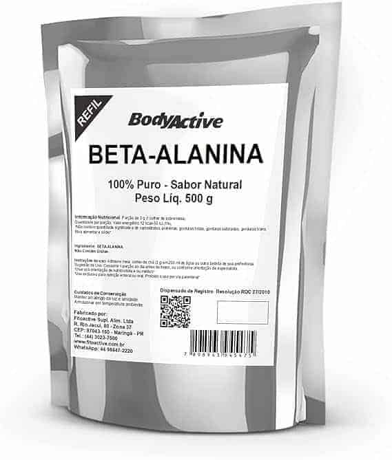 Beta-Alanina-100-Pura-500-g-Refil-Bodyactive.jpg Beta-Alanina 100% Pura 500 g Refil Bodyactive - Imagem 1